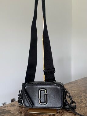 Marc Jacobs Black Snapshot Camera Bag